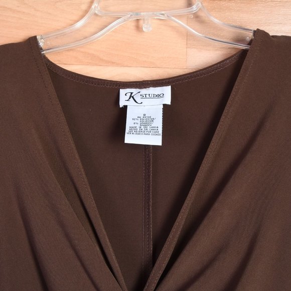 K Studio brown dress - Size 8 - Picture 2 of 4